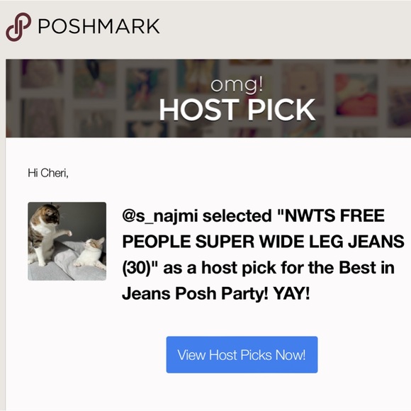 💫HP💫 NWTS FP SUPER WIDE LEG JEANS (30) - Picture 13 of 14